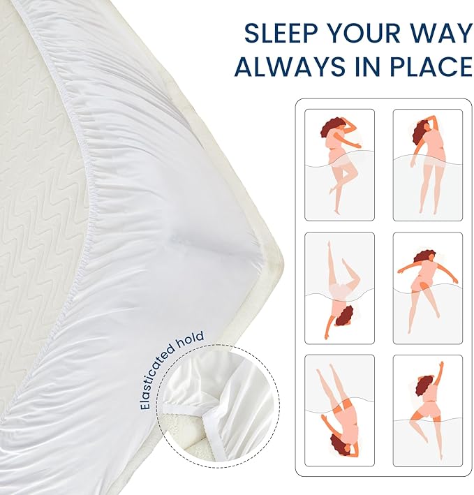 Mattress Topper Full for Back Pain Thick Mattress Pad Cover Sherpa Plush Pillow Top Down Alternative Fill Mattress Cover with 8-22 Inch Deep Pocket