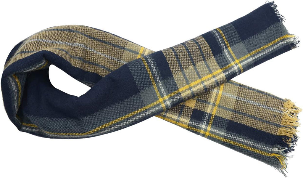 American Trends Women's Cozy Warm Winter Fall Blanket Scarf Stylish Soft Chunky Checked Giant Scarves Shawls