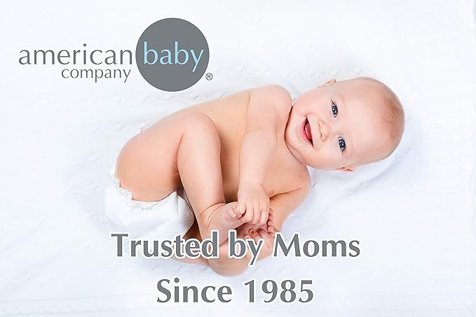 American Baby Company 15" x 33" Fitted Bassinet Sheet, 100% Natural Cotton Jersey Knit, Green, Soft Breathable, for Boys and Girls (Pack of 2)