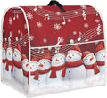 Christmas Stand Mixer Cover 4.5-5 Quart Kitchen Mixer Cover Snowman Food Processor Protective Covers Dust Protection Insulated Kitchen Decoration Gift for Friends