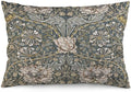 Pimpernel William Morris Throw Pillow Covers 12x20 Inch Aesthetic Pillow Velvet Decorative Pillowcase Home Decor Living Room Cushion Case for Bed Sofa Couch