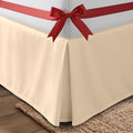 Utopia Bedding Twin Bed Skirt - Soft Quadruple Pleated Ruffle - Easy Fit with 15 Inch Tailored Drop - Hotel Quality, Shrinkage and Fade Resistant (Twin, Beige)