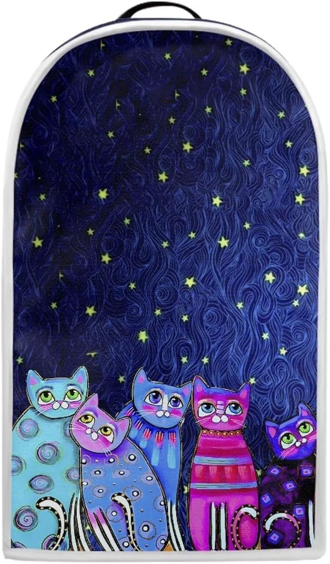 Talayituse Galaxy Cat Print Blender Cover Kitchen Appliance Covers Stand Mixer or Coffee Juice Machine Blender Dust Cover and Fingerprint Protection