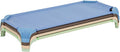 Sprogs Deluxe Heavy-Duty Childrens Standard 52"L Stackable Daycare Cot with Easy Lift Corners Cots for Preschool Kids Sleeping, Resting, and Naptime, SSPG-16139-AN-24PK, Natural Colors (Pack of 24)
