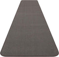 House, Home and More Skid-Resistant Carpet Runner - Gray - 12 Feet X 48 Inches