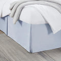 Nestl Ice Blue Twin XL Bed Skirt - Twin XL Size Bed Skirt 14 Inch Drop - Brushed Microfiber Bed Skirts - Hotel Quality Pleated Bed Skirt - Shrinkage & Fade Resistant