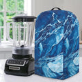 Marble Print Blender Dust Cover, Stand Mixer or Coffee Maker Appliance Covers with Drawstring, Anti Fingerprint Dust Stain Resistant Blender Cover for Home Kitchen