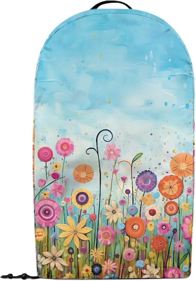 Colorful Daisy Print Blender Covers for Kitchen Food Processor Cover with Durable Handle, Dust Covers for Kitchen Appliances Stand Mixer or Coffee Maker Appliance Cover