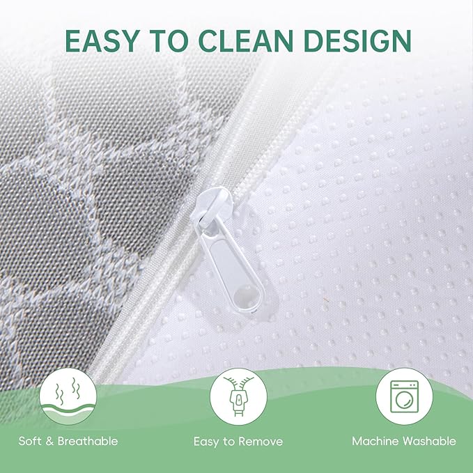 Memory Foam Mattress Cooling Gel Size Matress in A Box Bed Frame Pressure Relief Medium Firm Size Removable Washable Cover Feel Bedroom Essentials CertiPUR-US Certified (8'', Queen (U.S. Standard))