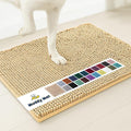 Muddy Mat® Shown on TV – Super Absorbent Door Mat Indoor, Microfiber Quick Dry Chenille Entryway Rug, Non-Slip Front Door Mat, Indoor Mats for Entryway, Machine Washable Pet Rug, Beige 24"x36"