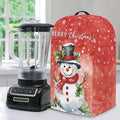 Merry Christmas Blender Dust Cover Stand Mixer or Coffee Maker Appliance Covers, Anti Fingerprint Polyester Dust Proof Stain Resistant Blender Cover for Home Kitchen