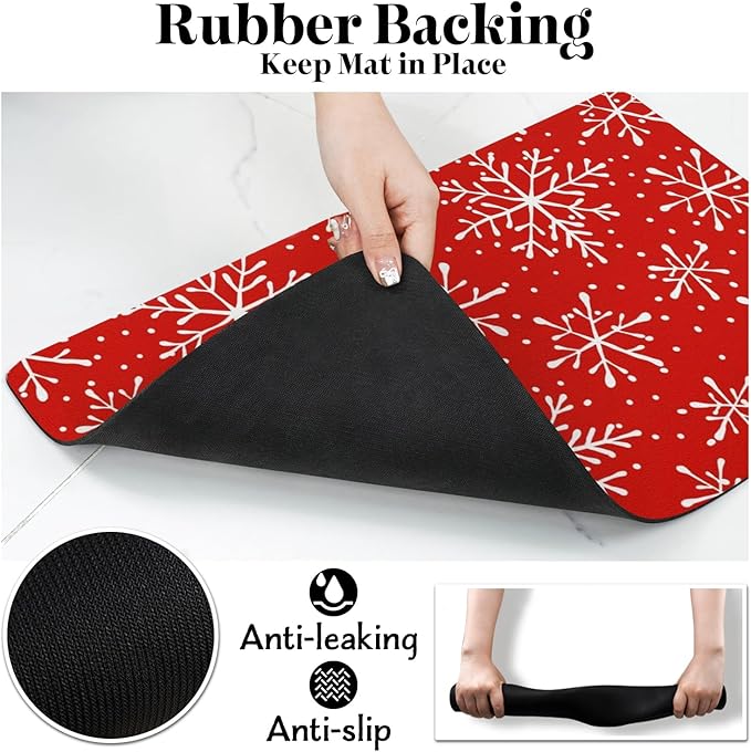 Dog Food Mats for Floors, Absorbent Dog Bowl Mat for Food and Water Dispenser Mat, Quick Dry Cat Food Mat Pet Supplies