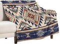 Native Throw Blanket, Southwest Tribal Aztec Pattern Vintage Abstract Ethnic Geometric Print Couch Sofa Bed Plush Throw Blanket 40"x50"
