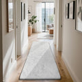 Soft Runner Rugs for Bedroom, White 2x8 Runners for Hallways Fluffy Rug Area Rug, Bedside Rug for Living Room Bedroom Kids Room Home Decor