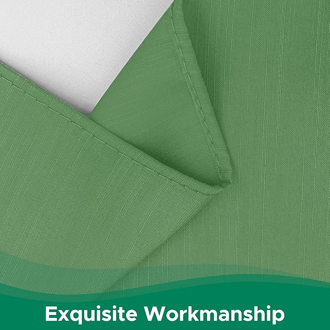 Biscaynebay Wrap Around Bed Skirts for Queen Beds 16" Drop, Sage Adjustable Elastic Dust Ruffles Easy Fit Wrinkle Resistant Silky Luxurious Fabric Machine Washable
