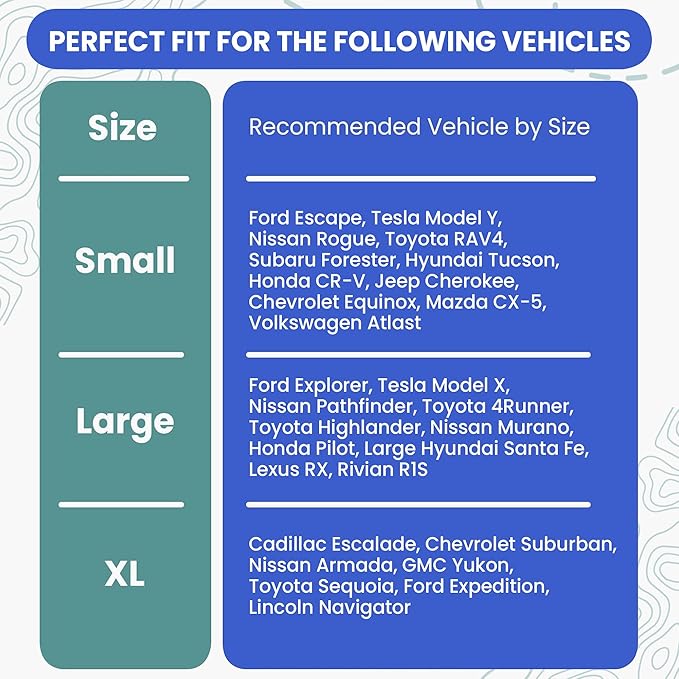4Knines Split Cargo Liner for SUV – for Dogs & Pets, Heavy-Duty, Waterproof Trunk Mat & Cargo Cover – Fits 60/40 Split Bench & Armrest Pass-Through – Machine Washable, Non-Slip (Extra Large, Camo)