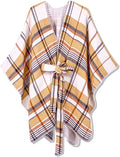 Breezy Lane Women's Shawl Wraps Warm Poncho Ruana Wrap Cardigan