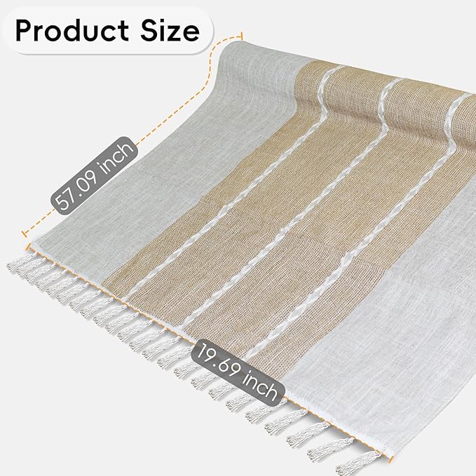Coffee Table Cloth, Table Cover with Pockets and Tassel,Coffee for Living Room Small Rectangle Tablecloths Washer Dryer Fridge Top Dust Cover,Easy Care Machine Washable