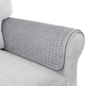 Couch Arm Covers, Sofa Arm Covers, Waterproof Armrest Cover for Sofa, Armchair, Loveseat, Headrest Cover, Non-Slip Recliner Arm Cover, Arm Chair Covers Set of 2 (Gray, 23"×19")