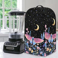 Butterfly Moon Blender Dust Cover, Drawstring Stand Mixer or Coffee Maker Appliance Covers, Anti Fingerprint Dust Proof Stain Resistant Blender Covers for Home Kitchen Decor