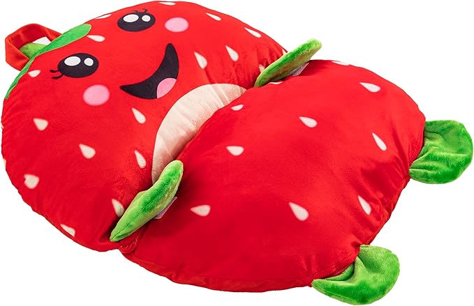 Kid's Nap Buddies Character Preschool Nap Mat, Toddler Sleeping Bag with Pillow for Daycare, Ages 3+