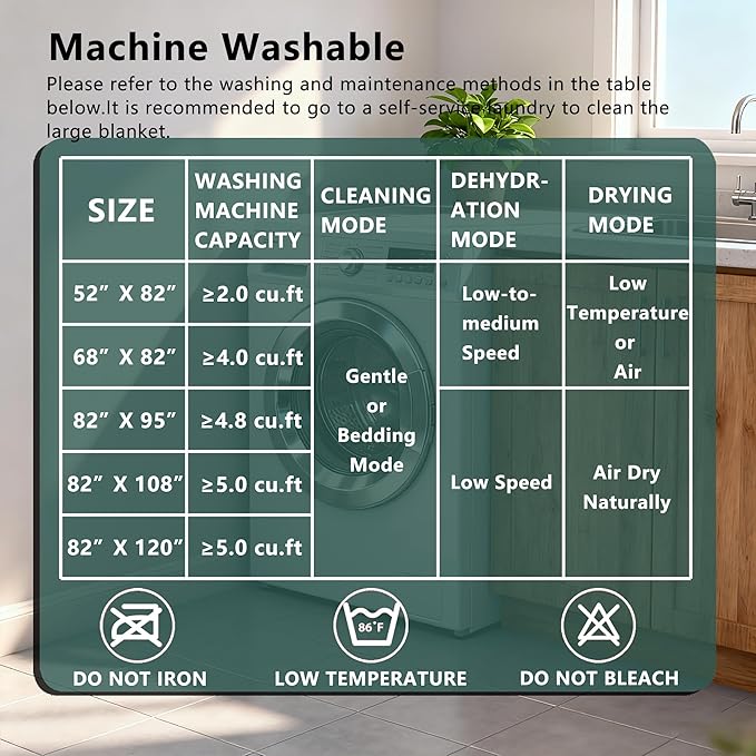 Waterproof Blanket for Bed King Size, Leak Proof Dog Couch Blankets Reversible, Pet Throw Sofa Furniture Protector Machine Washable-82 x108,Green+Cream
