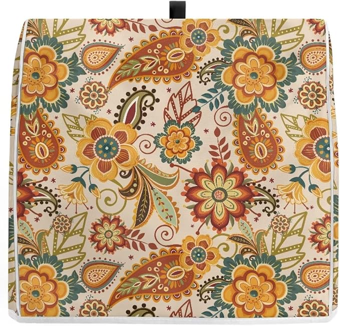 Boho Stand Mixer Cover 6-8Qt Mixer Cover Washable Anti-Stain Appliance Covers for Kitchen Counter Mixer Parts & Accessories Home Decoration
