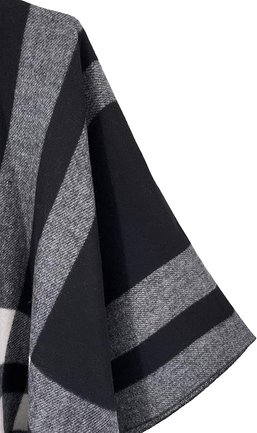 Breezy Lane Women's Shawl Wraps Warm Poncho Ruana Wrap Cardigan