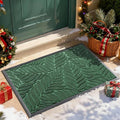 Yimobra 36x24 Large Door Mat Outdoor Indoor, All-Season Waterproof Door Mat Outside Entrance, All-Weather Non-Slip Outside Doormat for Garage Patio Entryway, Green