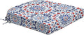 Arden Foam Outdoor Round Back Seat Cushion, 20 x 19, Made with ProFoam, Rain-Proof, Fade Resistant, Clark Blue