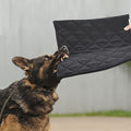 MABOZOO Indestructible Dog Beds - Chew Proof Crate Pad for Aggressive Chewers, Machine Washable Quilted Mat, Durable for Extra Large Dogs, Black Kennel Pad (36x57 in)