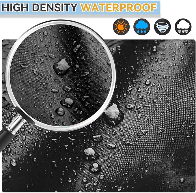 Air Fryer Convection Oven Combo Dust Cover, Heat-Resistant, Waterproof And Dust-Proof 600D Nylon Material, Compatible For Ninja DT201/DT251/DCT451 Air Fryer Convection Oven
