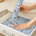 Disney Non Adhesive Shelf Liner – 18”x 10 ft Water-Resistant Drawer Liners for Kitchen Cabinets, Pantry, Fridge & Dressers – Easy Cut Cabinet Liner Roll- Mickey Mouse, Stitch & Winnie The Pooh