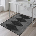 Office Chair Mat for Hardwood Floors, Durable 36"x48" Low-Pile Bohemian Stripe Desk Rug with Non-Slip Backing, Easy-Glide Computer Floor Protector for Rolling Chairs