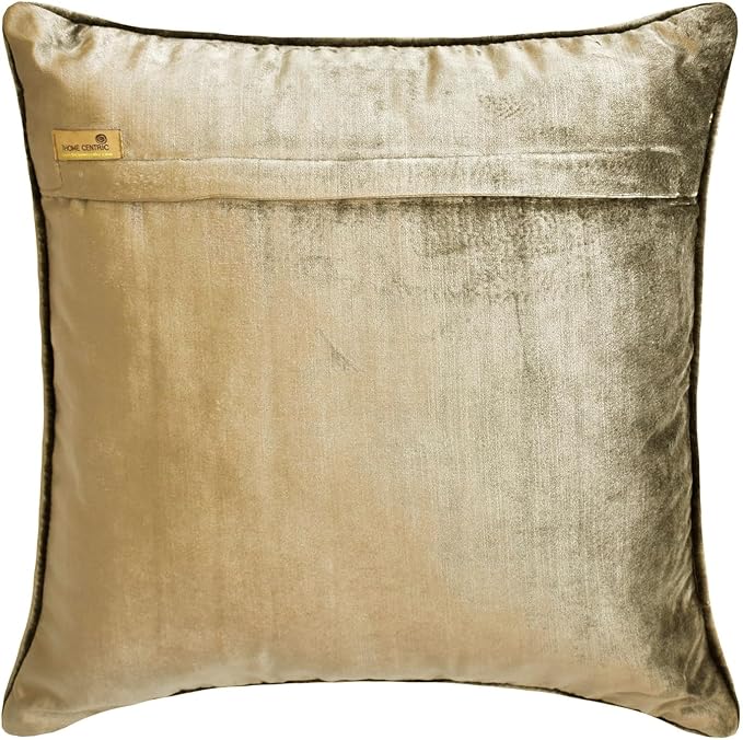 The HomeCentric King/Queen/Twin Brown Decorative Bed Runner Full 68"x18" Bed Runner Without Pillow Cover, Solid, Chevron, Patchwork, Quilted Bed Scarf on Velvet Fabric - Plush Divide