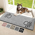 Bcoimo Super Absorbent Dog Door Mat, 60"*24" Anti Slip Mat for Muddy Paws, Pet Rugs for Dirty Paws Washable That Absorbs Moisture and Dirt, for Dog Cage and Pet Resting Carpet