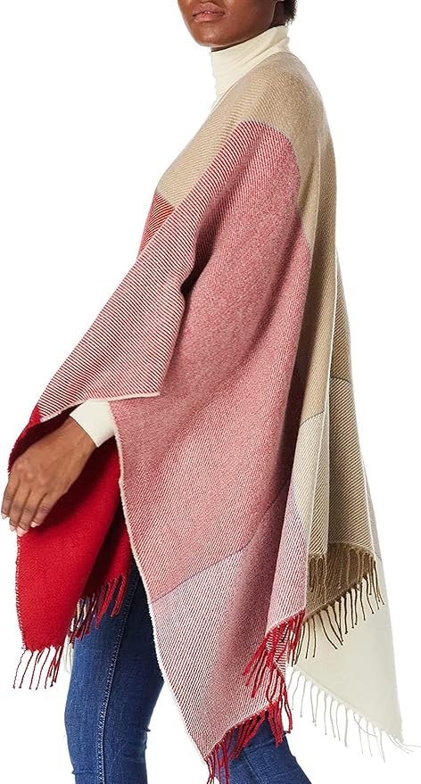 Breezy Lane Women's Shawl Wraps Warm Poncho Ruana Wrap Cardigan