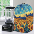 Sunflower Pattern Blender Covers for Kitchen Food Processor Cover with Durable Handle, Dust Covers for Kitchen Appliances Stand Mixer or Coffee Maker Appliance Cover