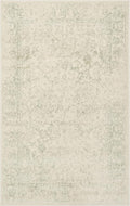 SAFAVIEH Adirondack Collection Accent Rug - 2' x 3', Ivory & Sage, Distressed Vintage Floral Design, Non-Shedding & Easy to Clean, Ideal for Front Door, Kitchen, Entryway, Foyer (ADR109V)