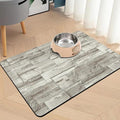 Pet Food Mats for Floor, Absorbent Dog Mat for Food and Water Dispenser Mat, Dog Food Mat Quick Dry Cat Food Mat Pet Supplies