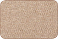 House, Home and More Skid-Resistant Carpet Indoor Area Rug Floor Mat - Praline Brown - 3 Ft X 5 Ft - Non Slip Rubber Backing, Stain Resistant, Dog Friendly, Living Room Bedroom Kitchen Entryway
