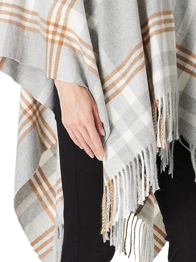 Breezy Lane Women's Shawl Wraps Warm Poncho Ruana Wrap Cardigan