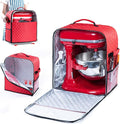 BAGSPRITE Stand Mixer Cover with Appliance Sliders Base Compatible with KitchenAid Mixer-Storage Bag for 4.5/5 Quart with Pockets for Kitchen Aid Accessories and Attachments
