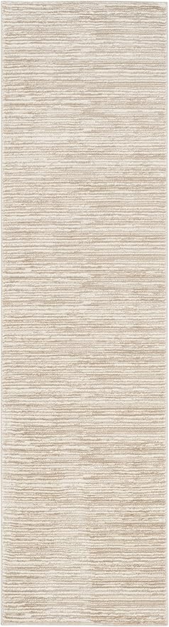 SAFAVIEH Vision Collection Accent Rug - 2'2" x 4', Creme, Modern Ombre Tonal Chic Design, Non-Shedding & Easy Care, Ideal for High Traffic Areas in Entryway, Living Room, Bedroom (VSN606F)