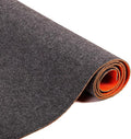 Nisorpa Carpet Runner, 4 x 16.4 FT Indoor Outdoor Floor Mat with Non-Slip TPE Rubber Backing Commercial Carpet Runner Hallways Area Rug for Kitchen Balconies Living Room Dining Room Decks Patio (Gray)