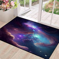 Galaxy Area Rug Space Nebula Bedroom Living Room for Girls Kids Boys Carpet Vortex Throw Rugs Purple Blue Cloud Floor Mat 63 in x 31 in