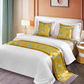Bed Runner for Guest Room，Luxury Bed Runner，Wedding Bed Runner，Embroidered Bed Runner，Breathable Washable，Hotel Decor，Bed Decorations ，for Home Hotel Decorations(C,50 * 260cm)