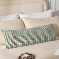 AmHoo Boho Chenille Pillow Cover Decorative Tufted Pillowcase for Couch Bed Sofa Bedroom Living Room Modern 14 x 36-Inch Sage Green