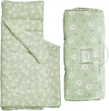 Toddler Nap Mat with Removable Pillow,Ultra Soft Slumber Bags for Girls,Kids Sleeping Bags with Roll Up Design, Perfect for Preschool,Daycare,Kindergarten