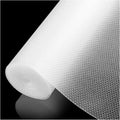 100% EVA Shelf Liner for Kitchen Cabinet, 12" x 360" Drawer Liners Non Adhesive Non Slip Waterproof Plastic Paper, Dresser Pantry Bathroom Refrigerator Protector, Clear